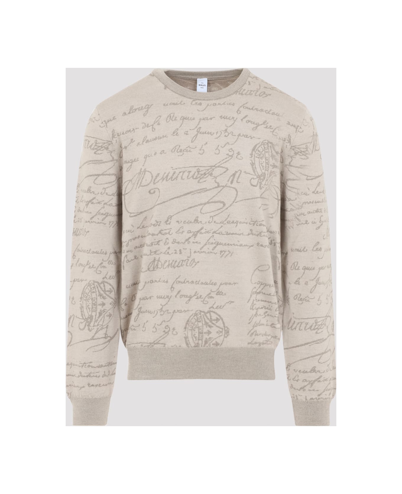 Berluti Wool Pullover - Woolly Beige