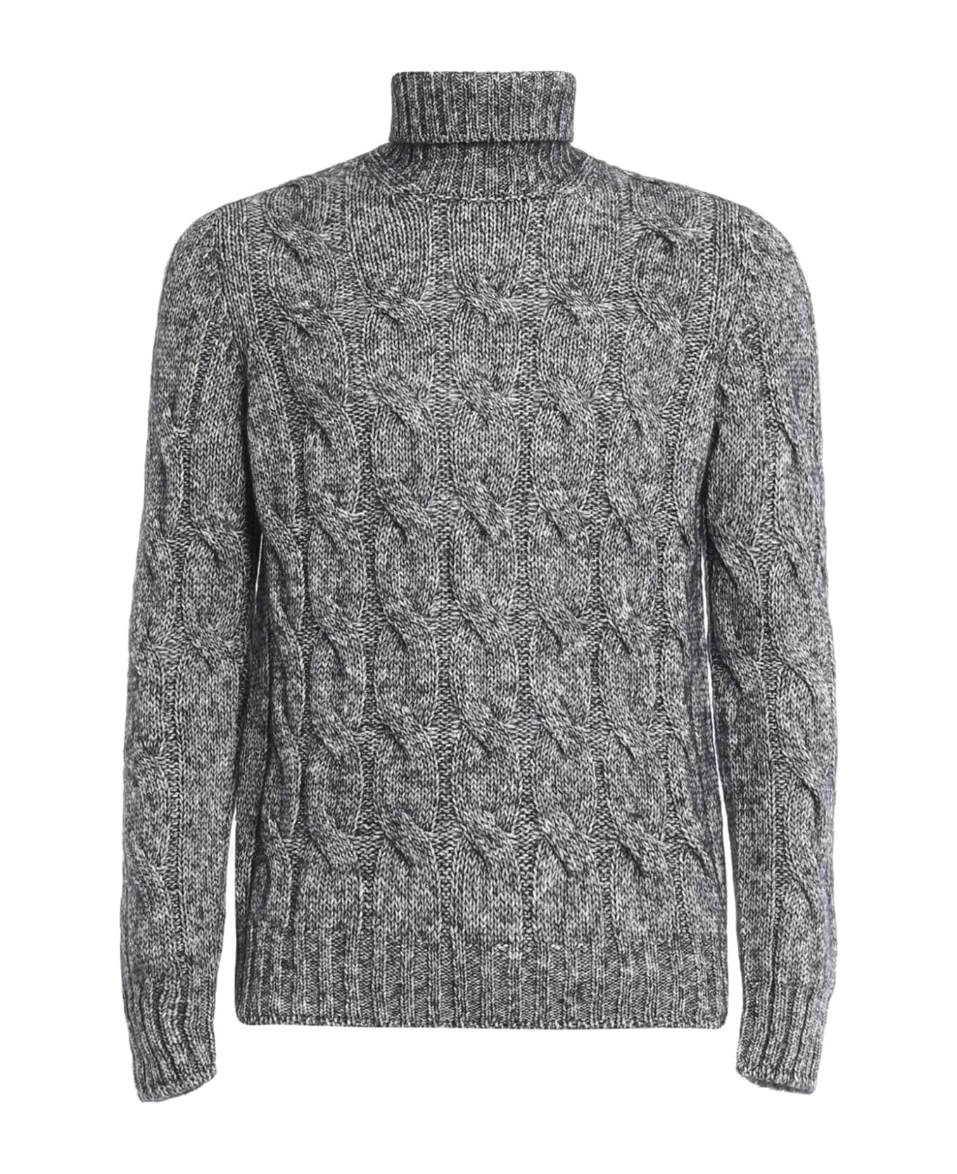 Saint Laurent Turtleneck Sweater - Silver ニットウェア