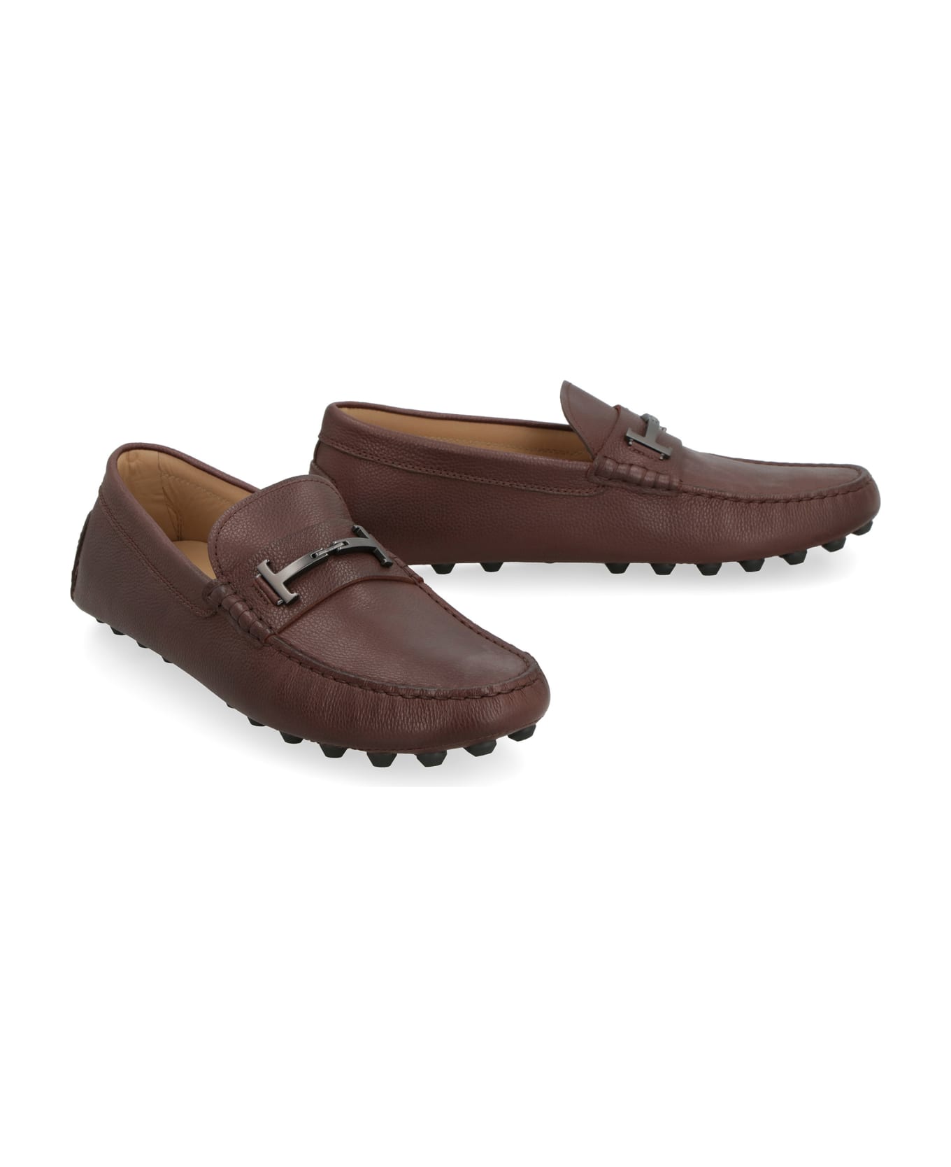 Tod's Leather Loafers - brown ローファー＆デッキシューズ
