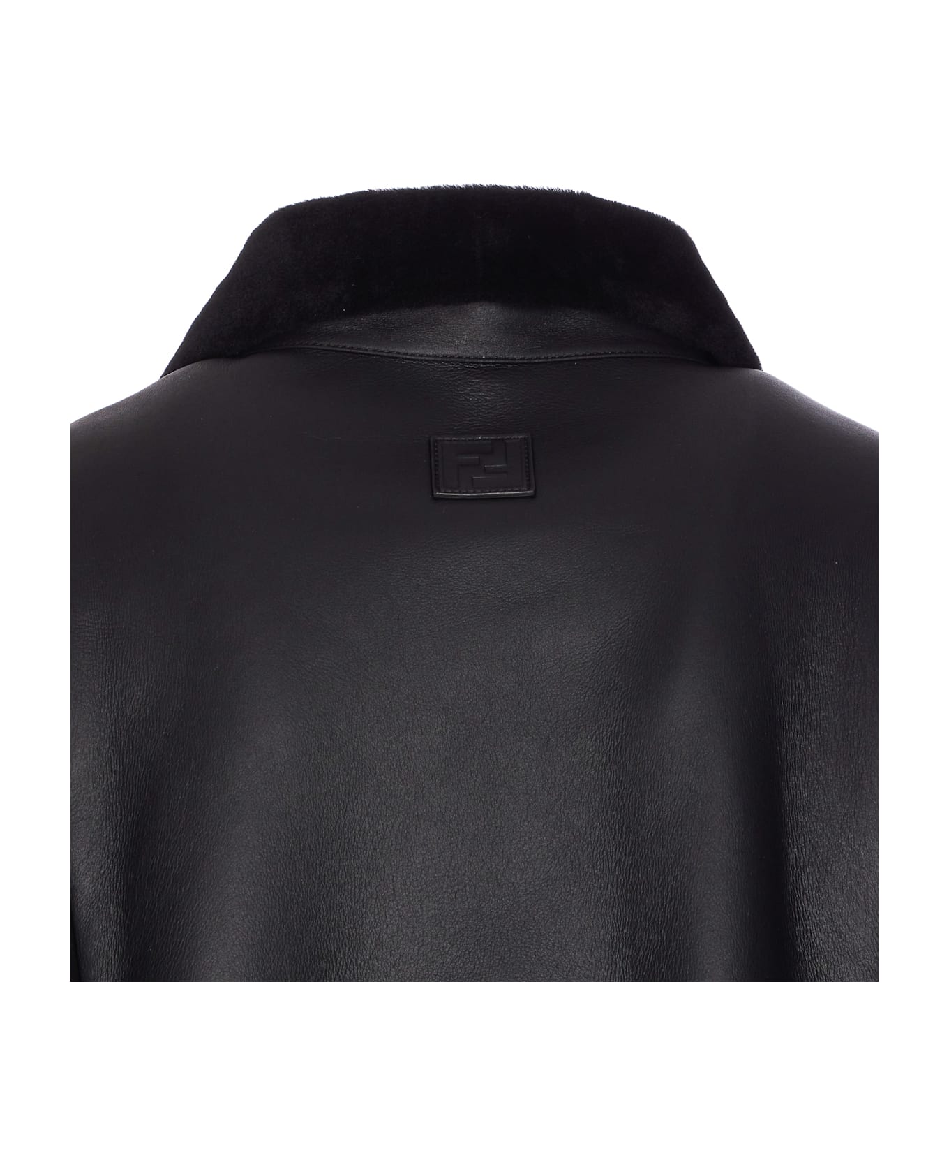 Fendi Ff Detail Blouson - Black