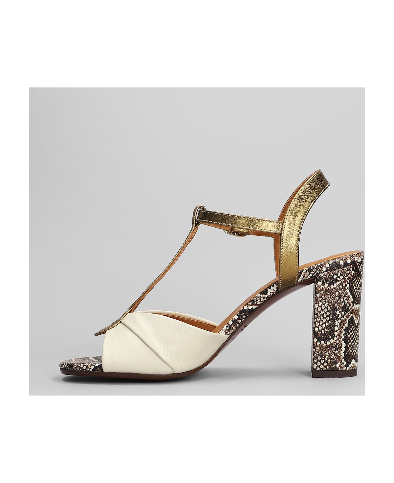 Chie Mihara Biagio 46 Sandals In Beige Leather - beige