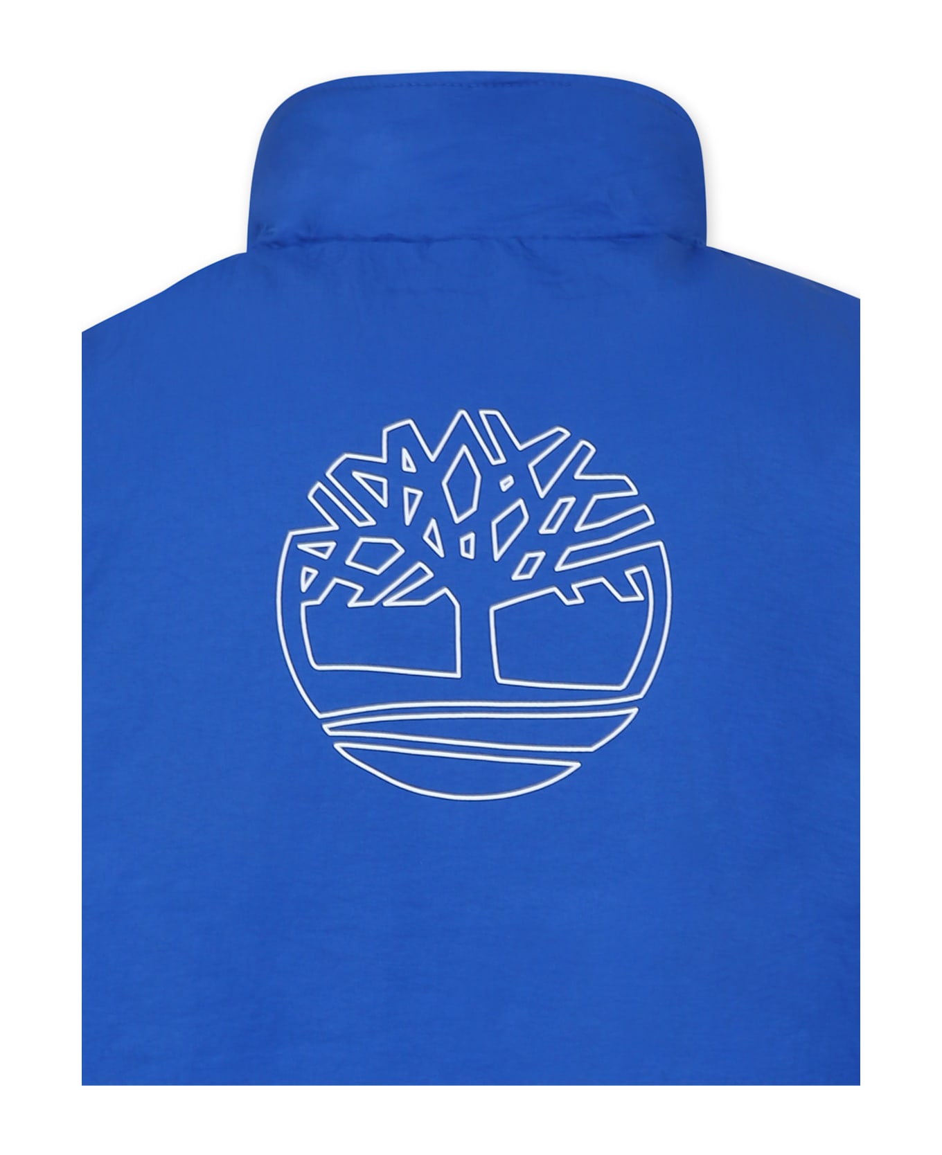 Timberland Light Blue Gilet For Boy With Tree - Light Blue
