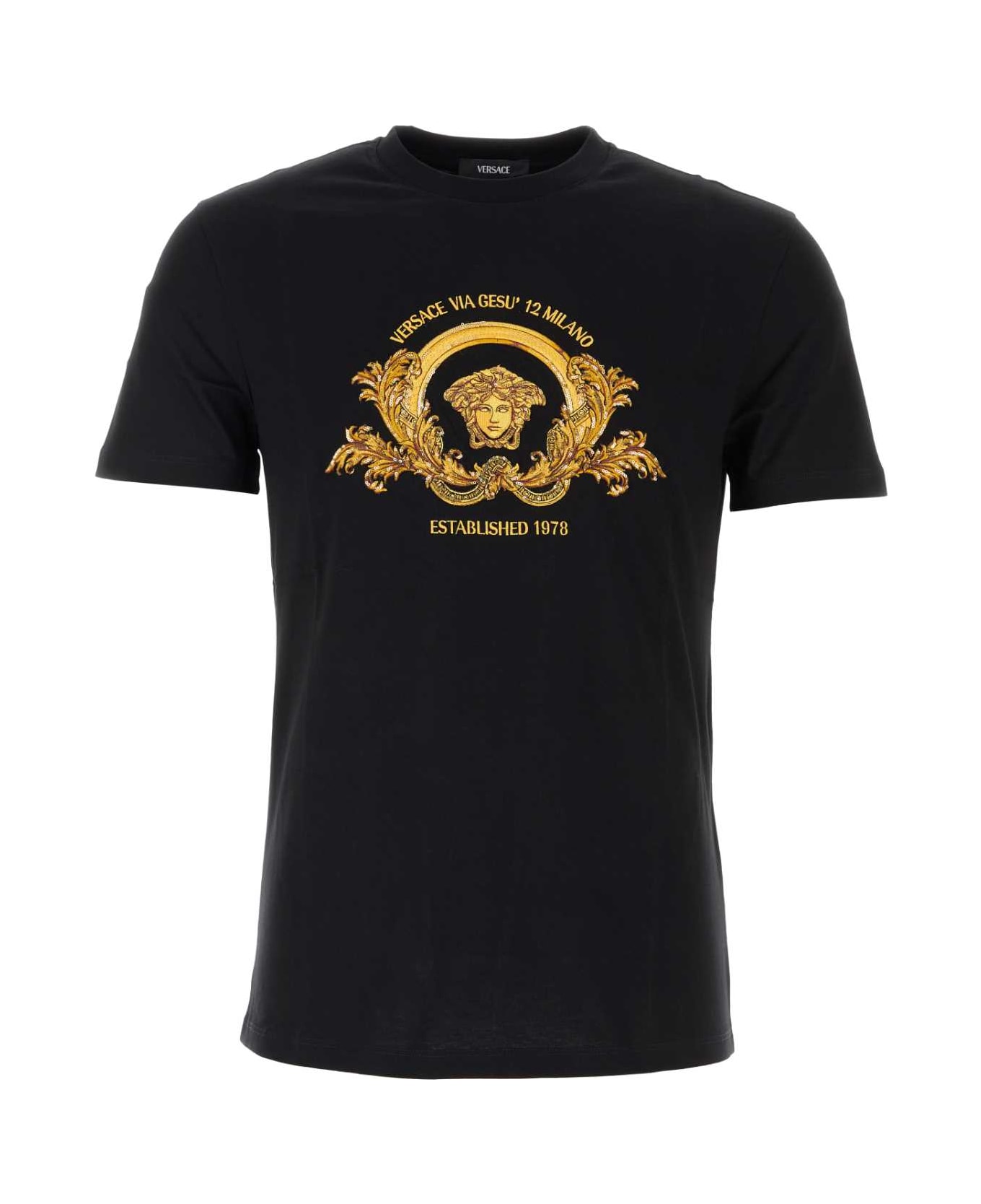 Versace - Woman - Black - T-shirt main image 1