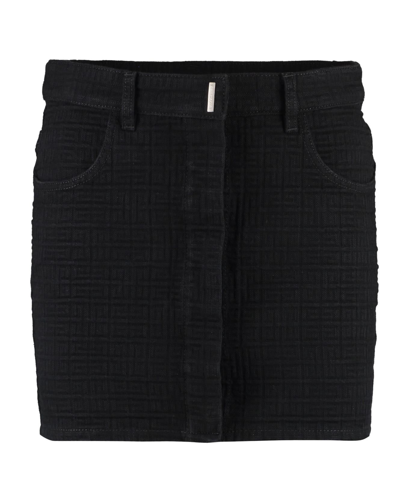 Givenchy Denim Mini Skirt - black ショートパンツ
