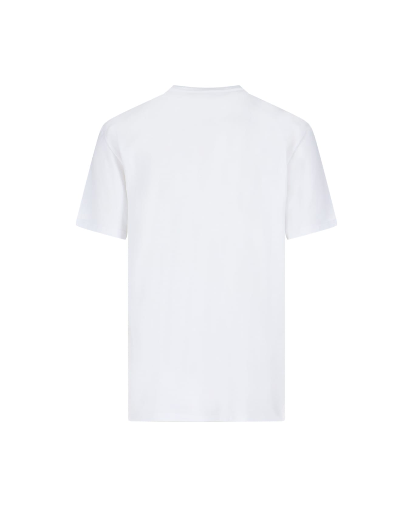 Alexander McQueen 'logo Riflesso' T-shirt - White シャツ