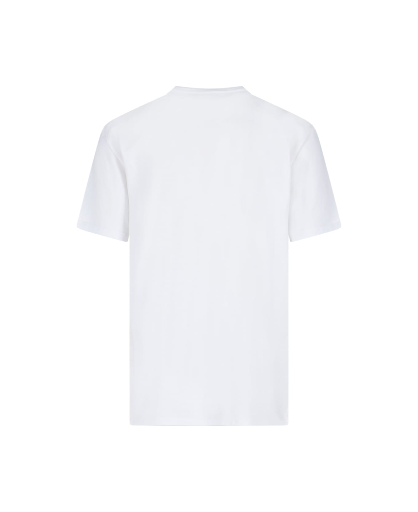 Alexander McQueen 'logo Riflesso' T-shirt - White