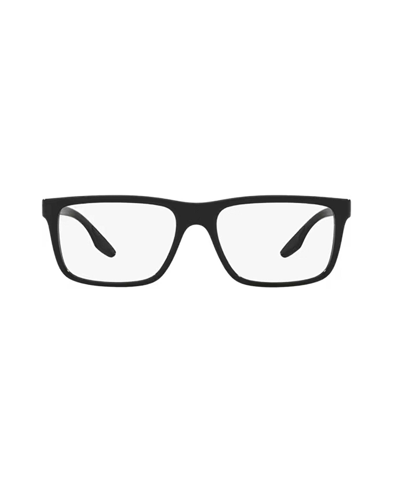 Prada Linea Rossa Ps 02ov Black Glasses - Black アイウェア