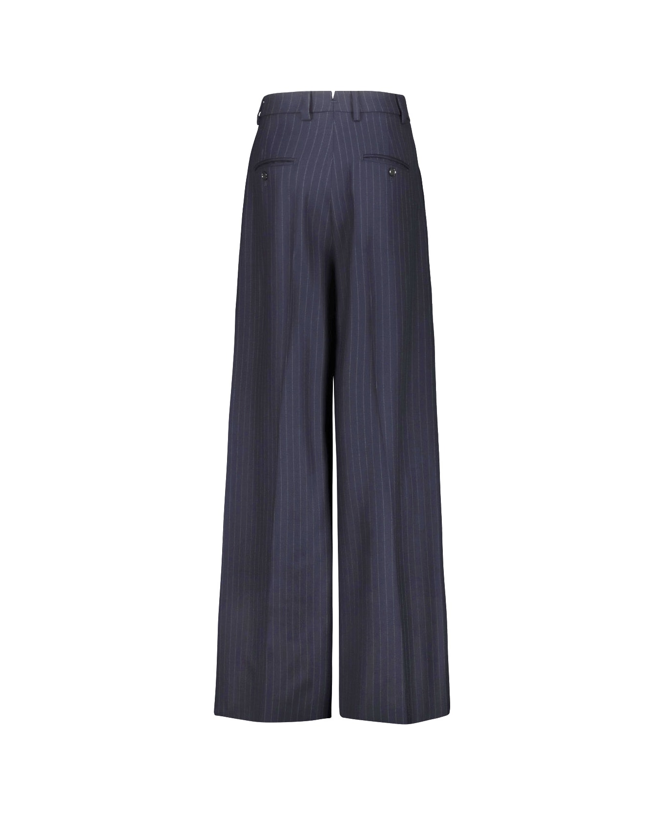 VETEMENTS Tailored Pant - Navy Pinstripe