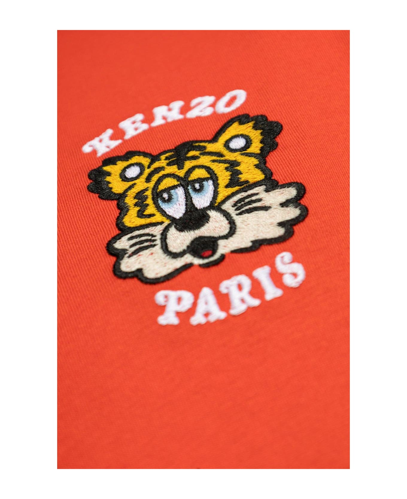 Kenzo Verdy Market Genderless Embroidered T-shirt - RED