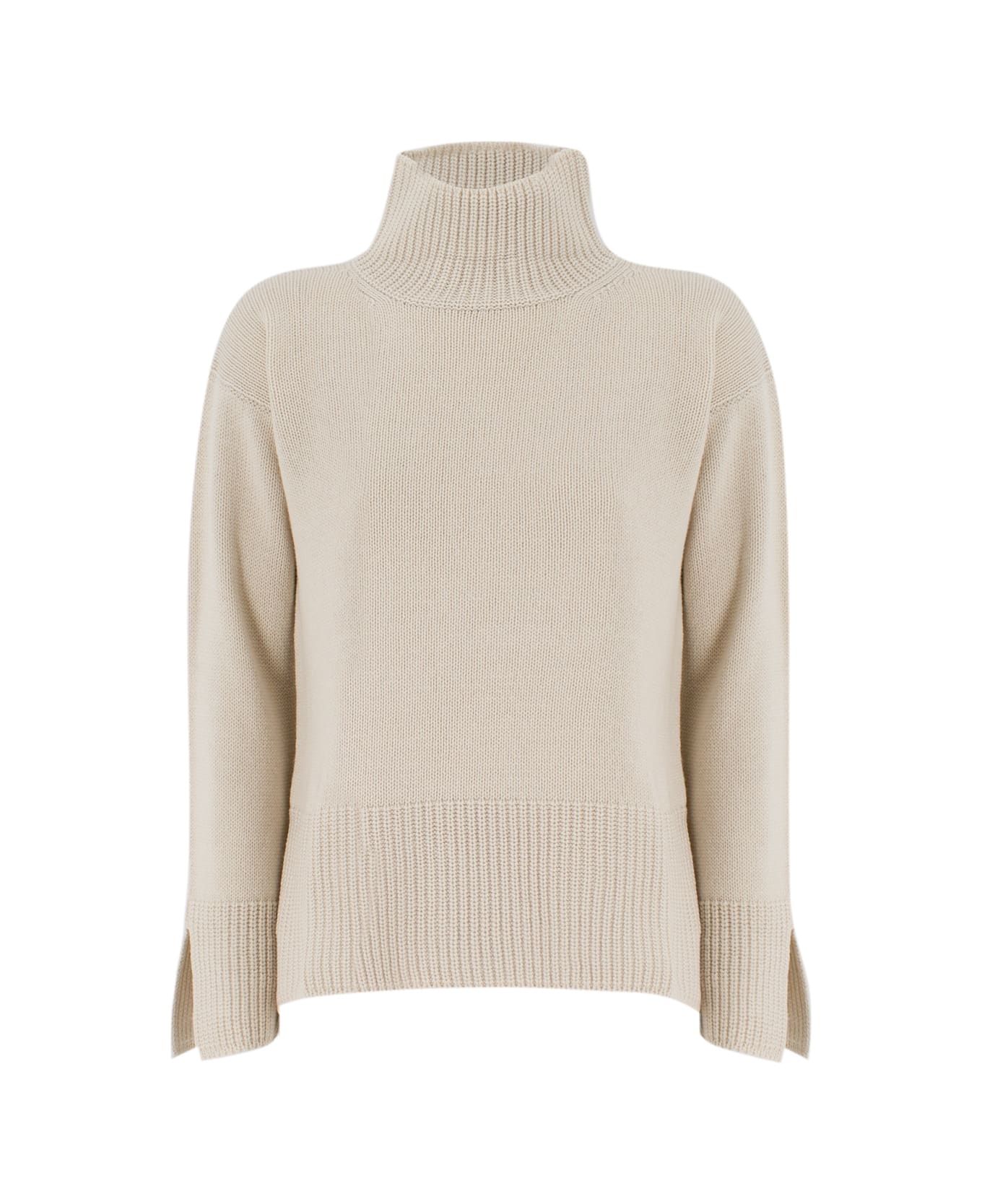 Le Tricot Perugia Jumper - BEIGE