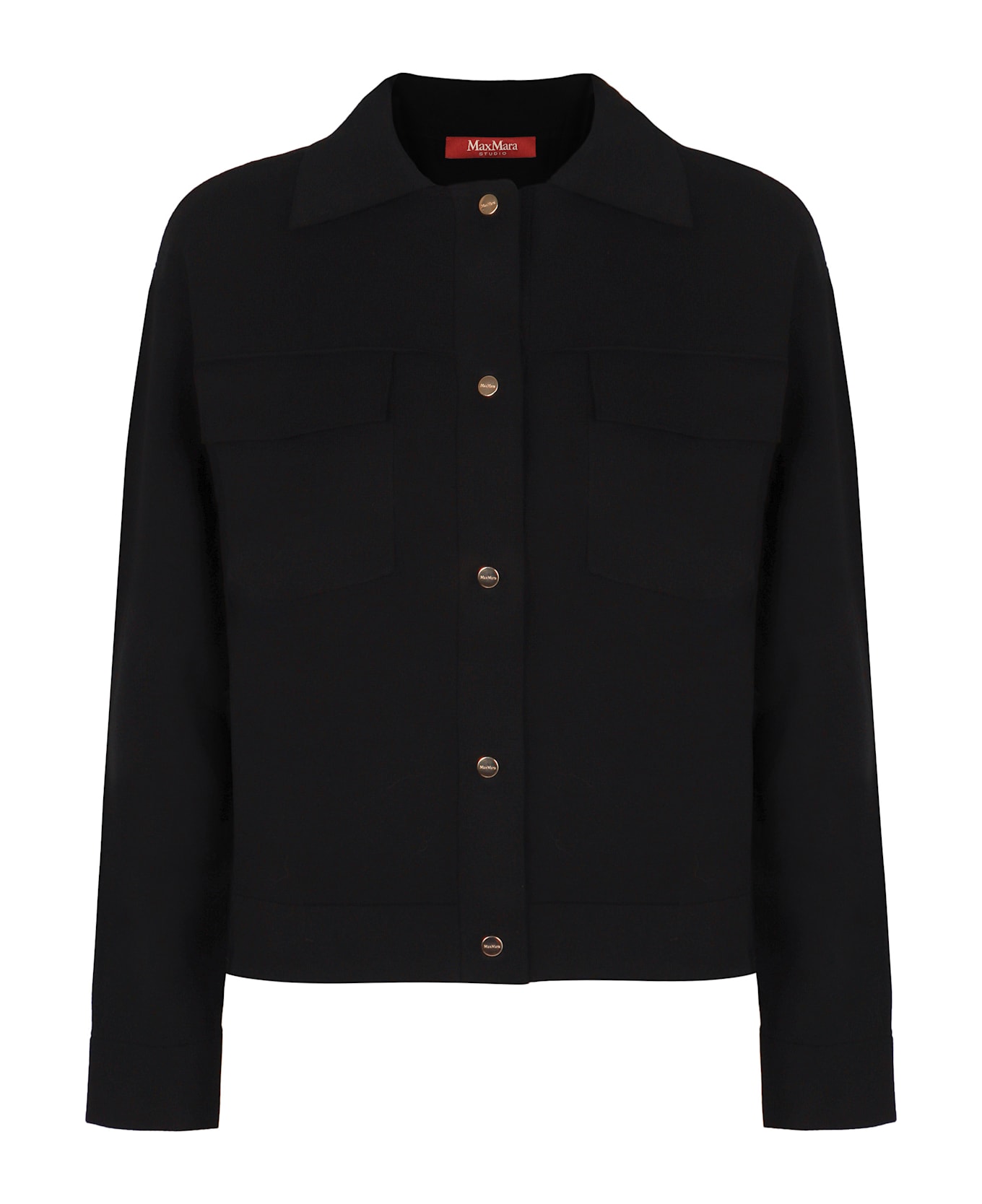 Max Mara Studio Zum Viscose Jacket - black