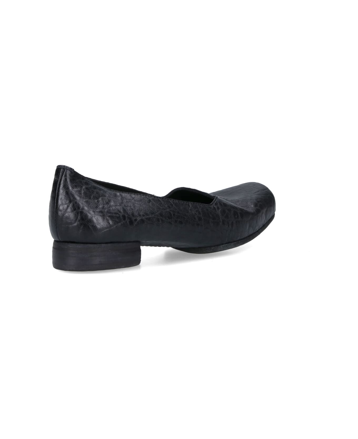 Uma Wang Heeled Ballet Flats - Black  