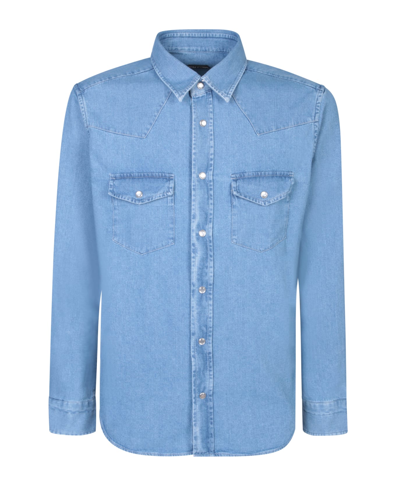 Tom Ford Denim Casual Shirt - Blue シャツ