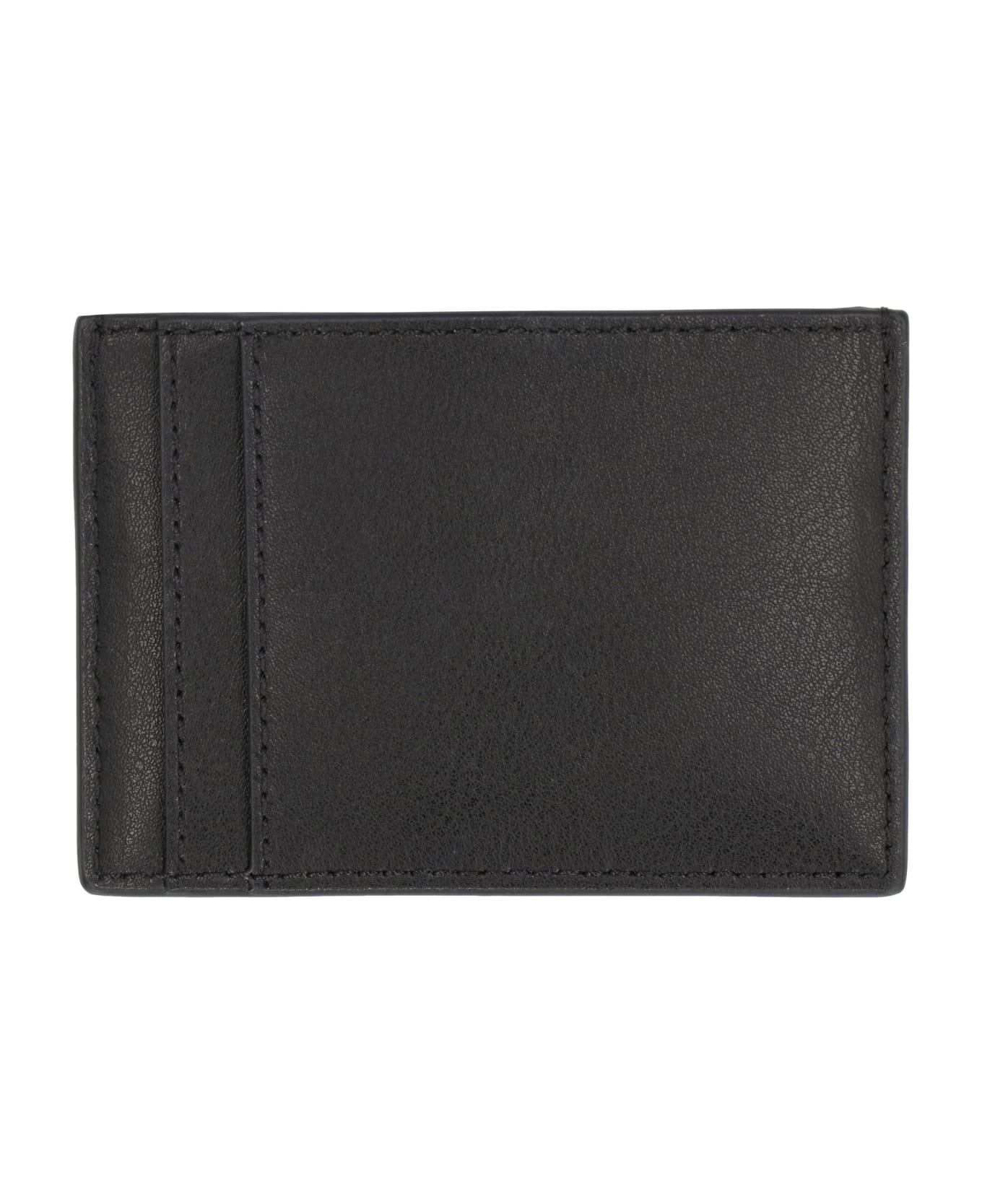 Marc Jacobs Leather Card Holder - black 財布