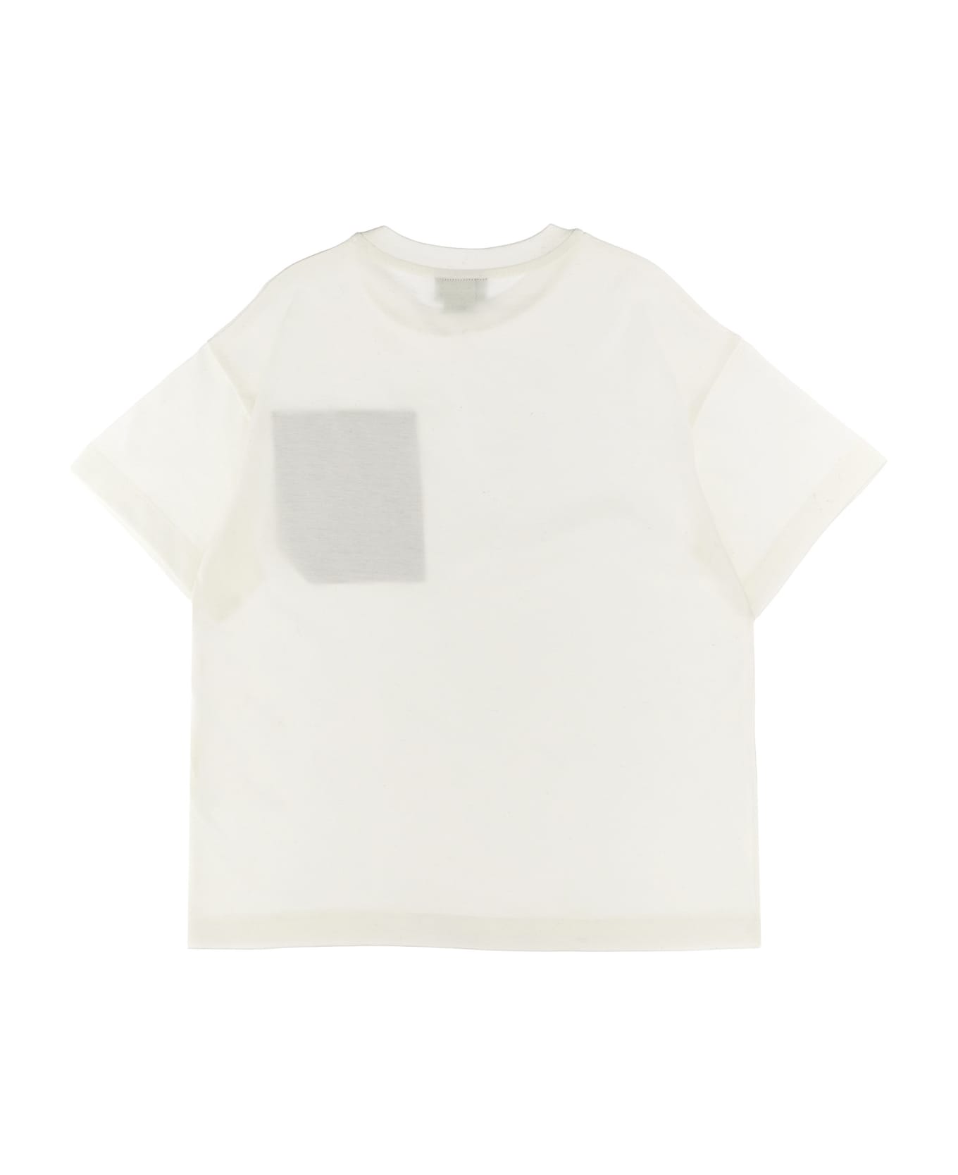 Fendi Jacquard Pocket T-shirt - White