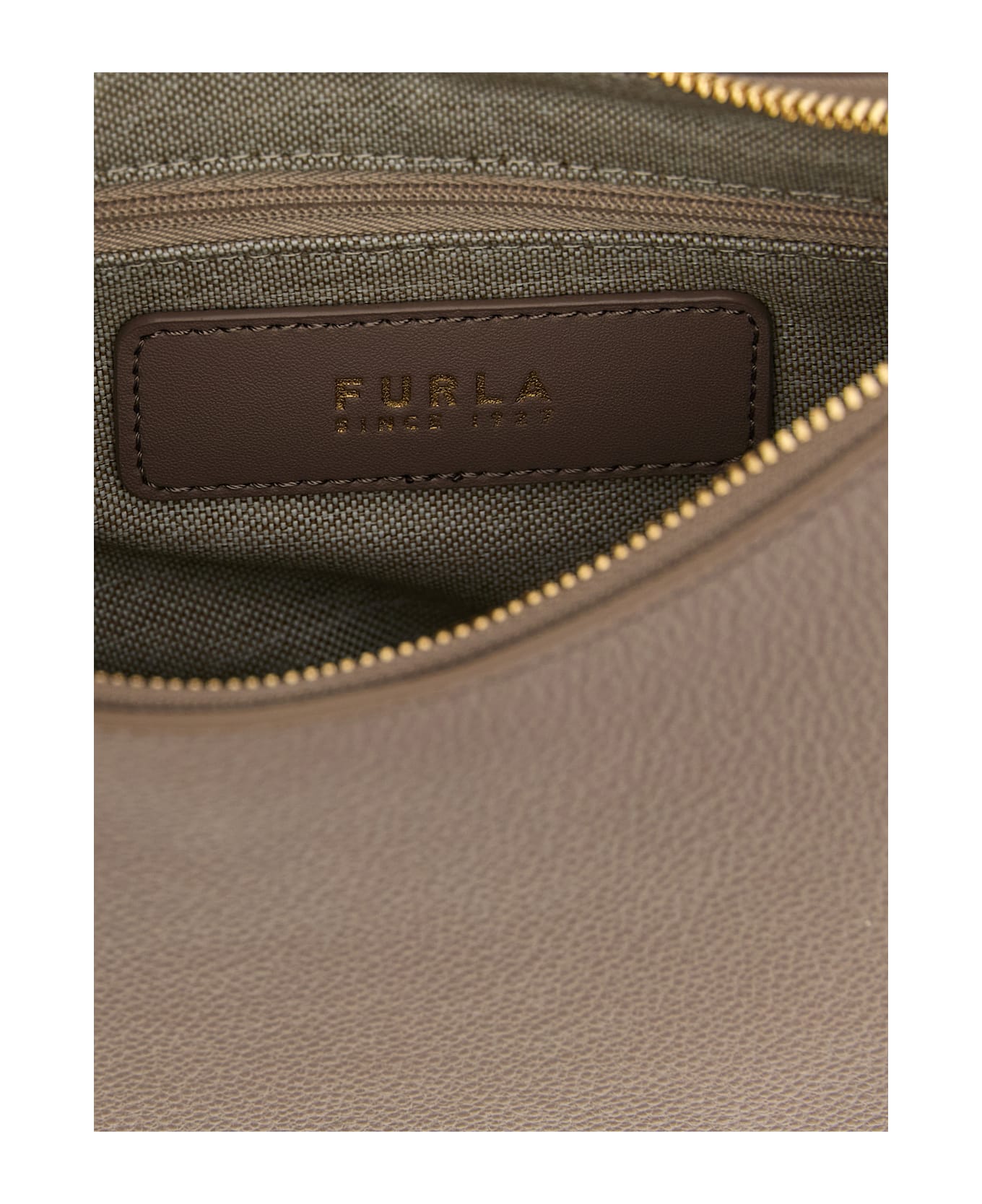 Furla 'furla Goccia S' Shoulder Bag - grey