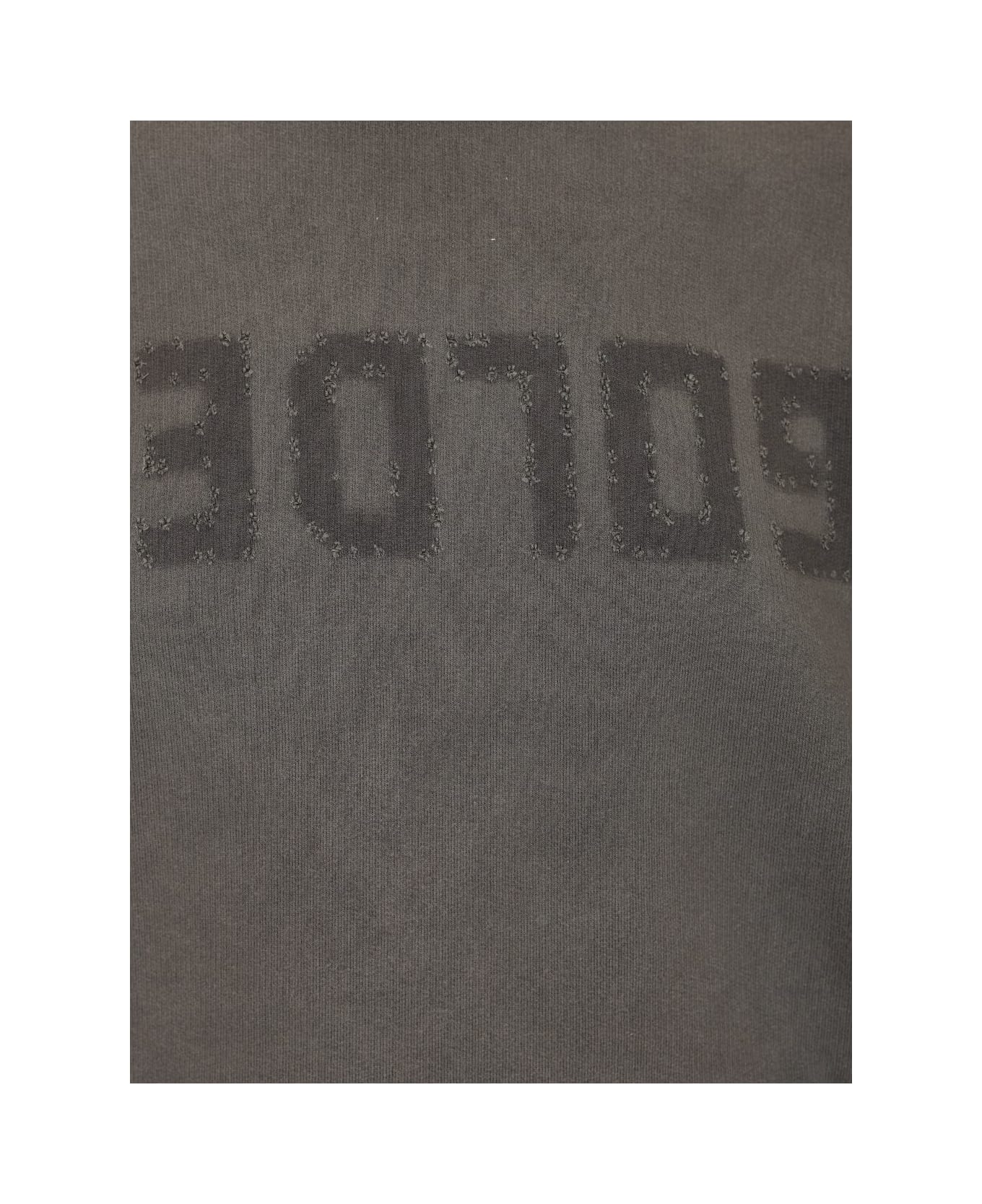 Golden Goose Cotton Jersey Sweatshirt - ANTHRACITE