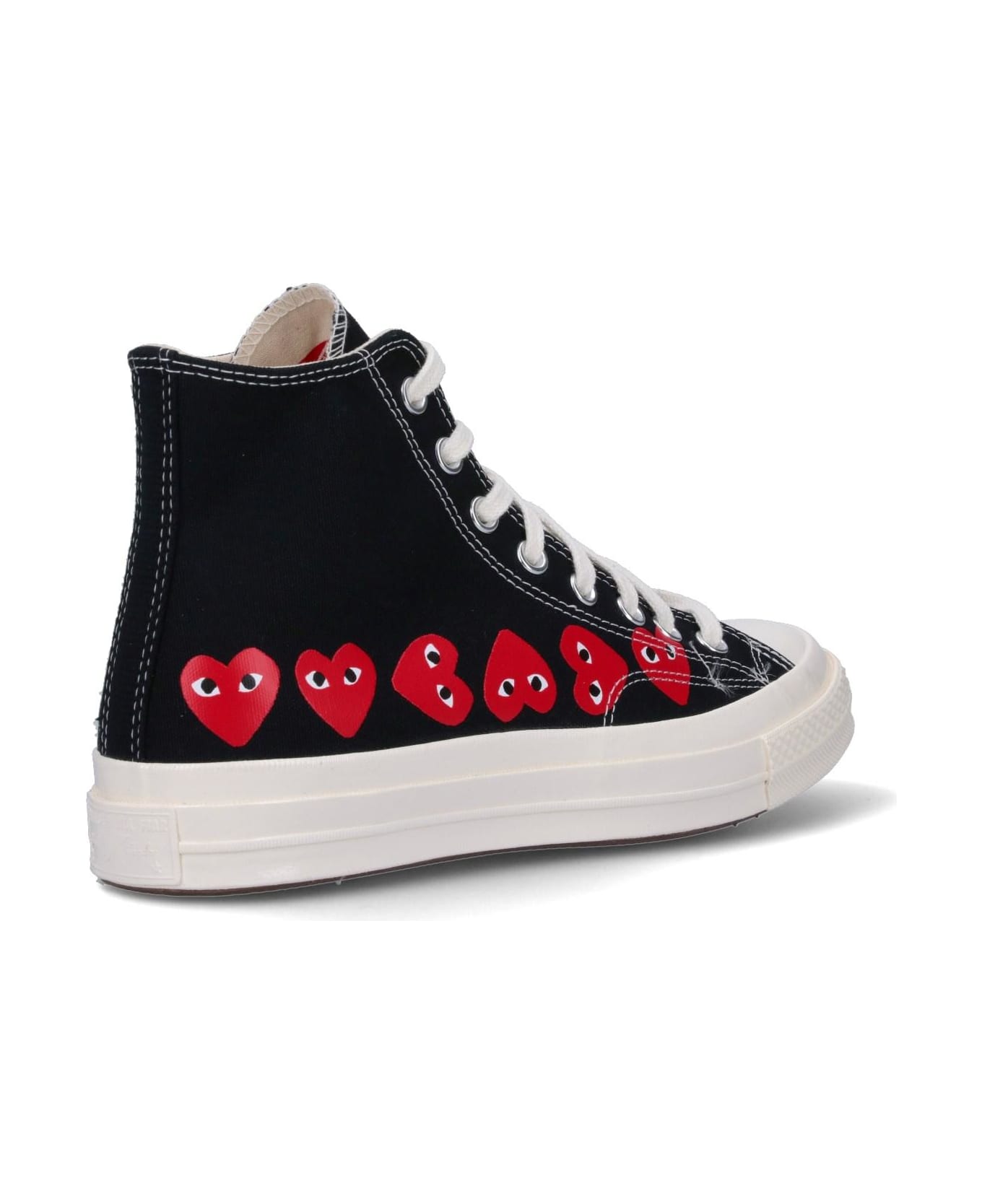 Comme des Garçons 'converse Multi Heart Chuck 70' Sneakers - Black