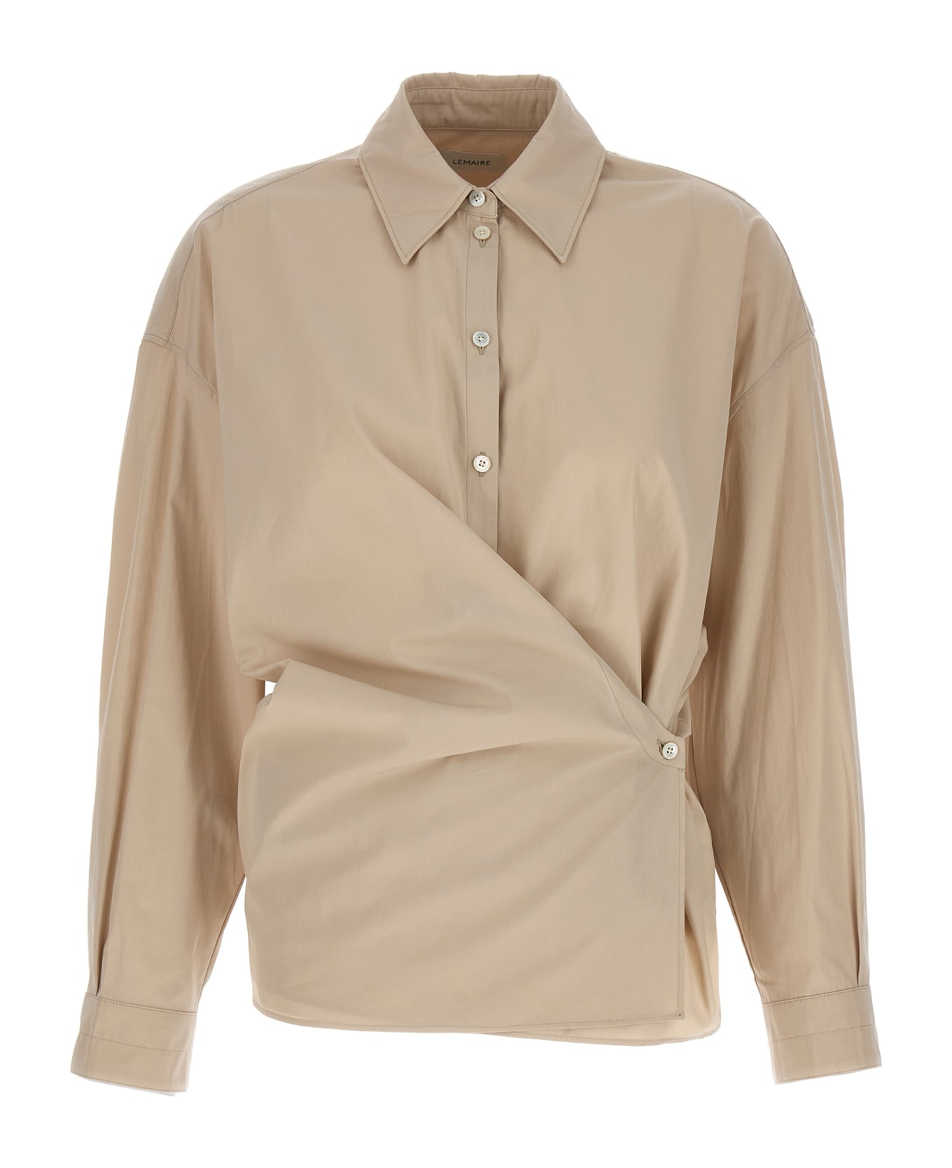 Lemaire 'twisted' Shirt - Dusty Rose