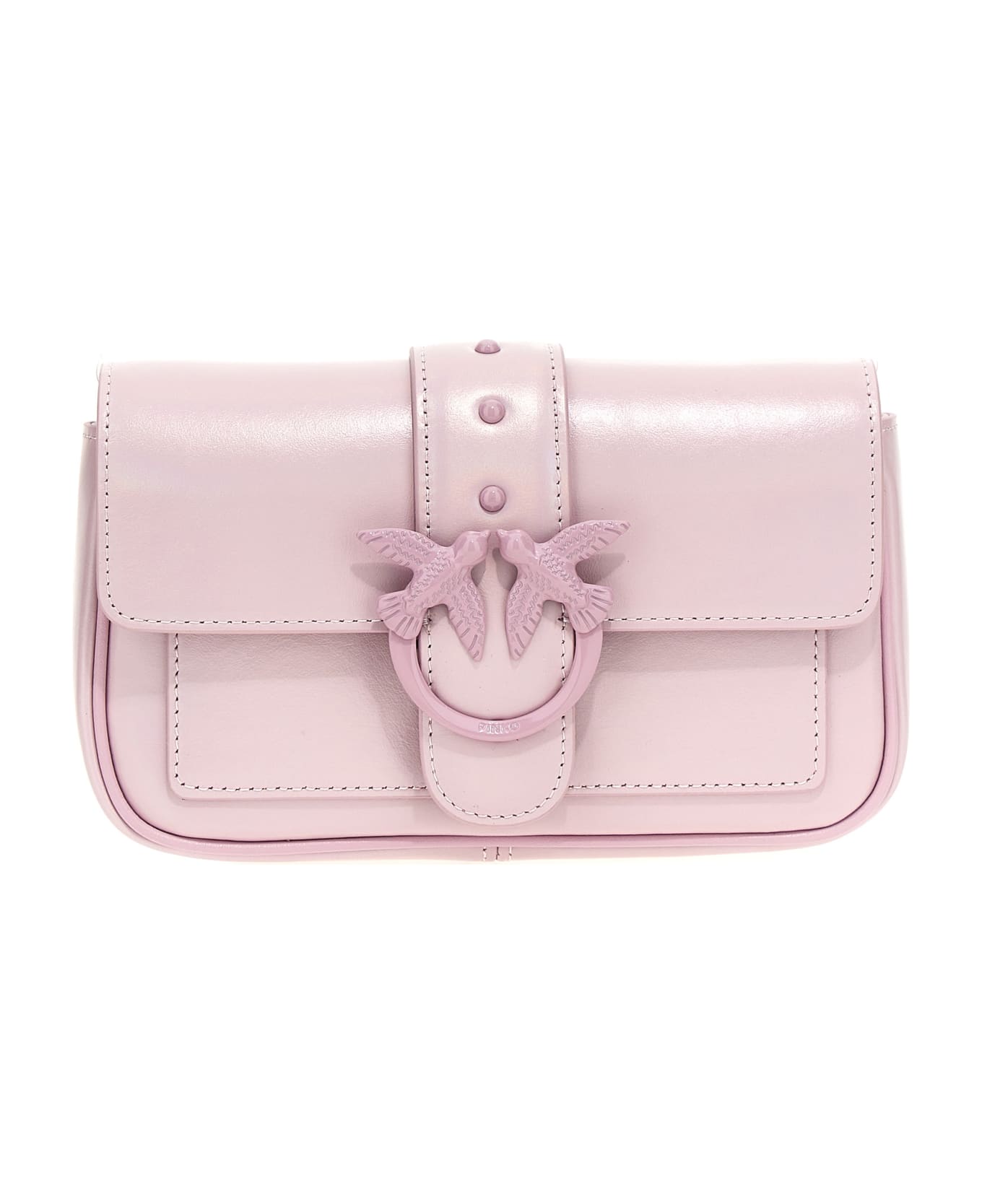 Pinko Love One Pocket Crossbody Bag - Purple ショルダーバッグ