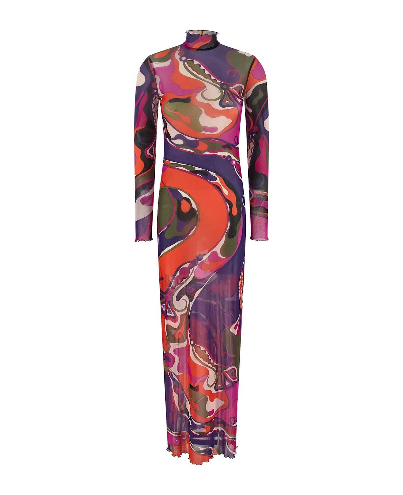 Pucci Tulle Dress - Multicolor