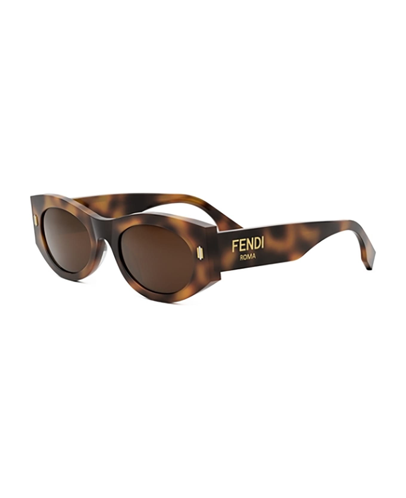 Fendi Fe40125i Sunglasses - 53E - Havana