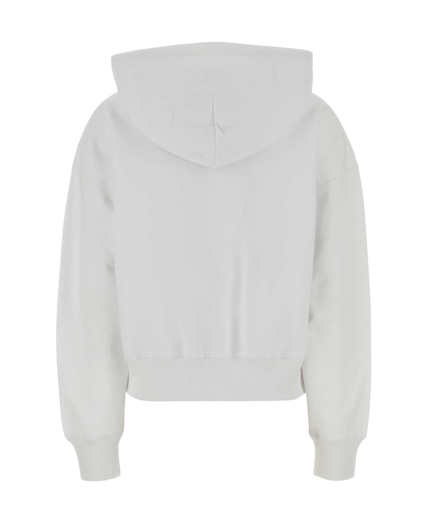 Gucci White Cotton Oversize Sweatshirt - WHITEMIX
