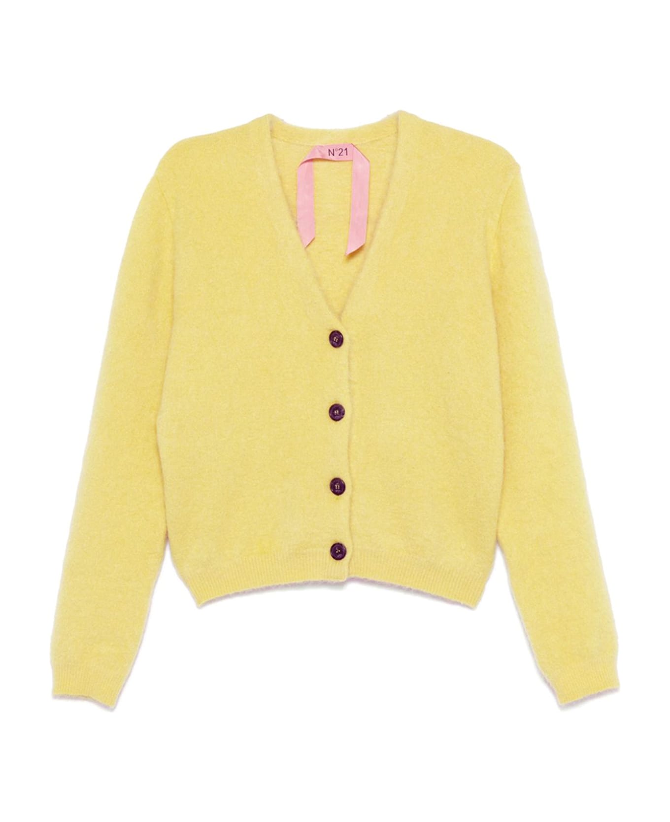 N.21 Cardigan - Yellow