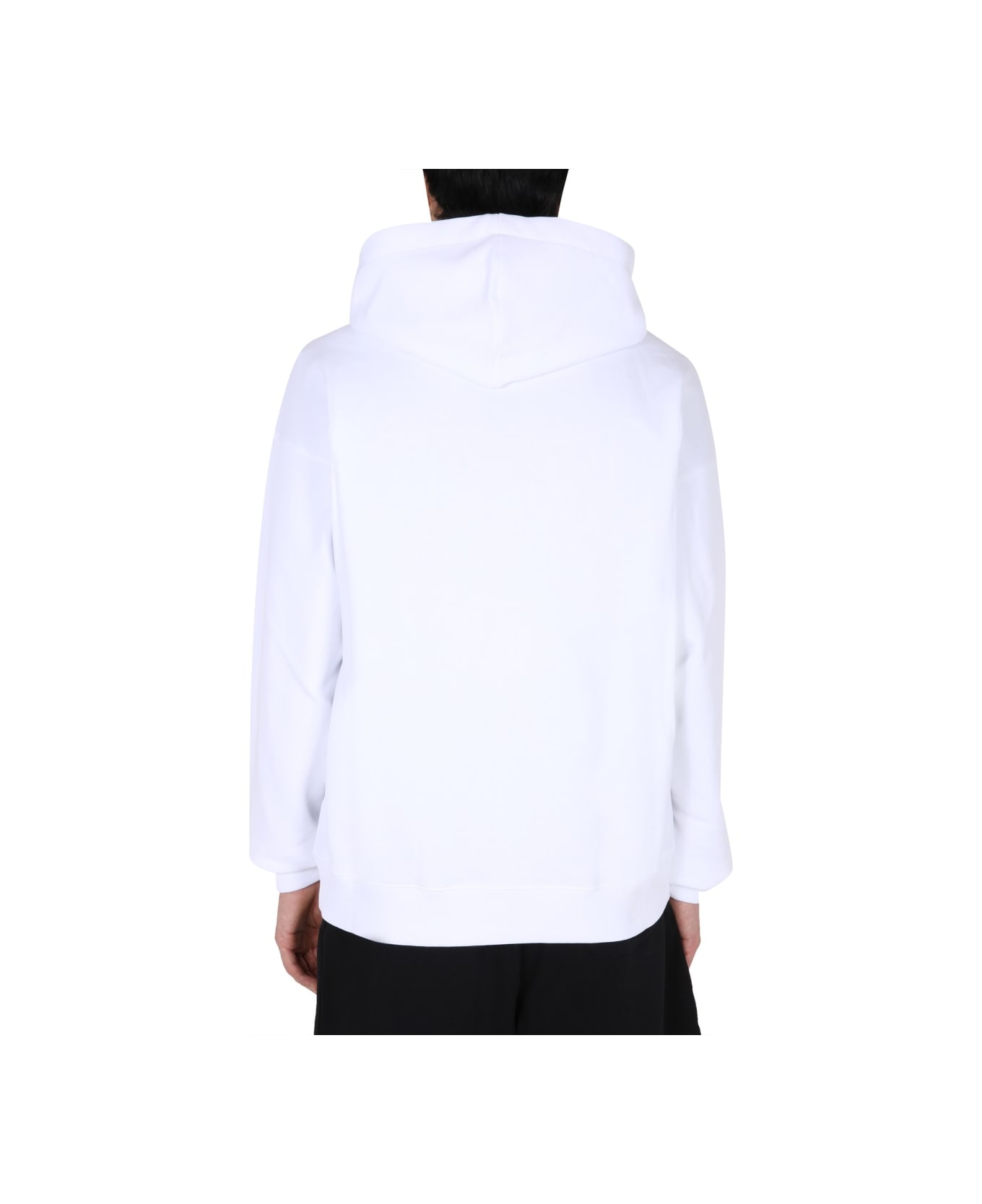 Moschino Sweatshirt With Zip - WHITE