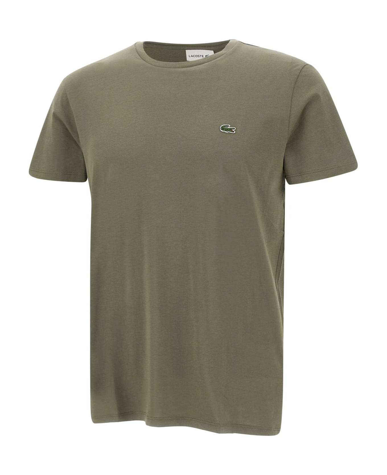 Lacoste Cotton T-shirt - Militare