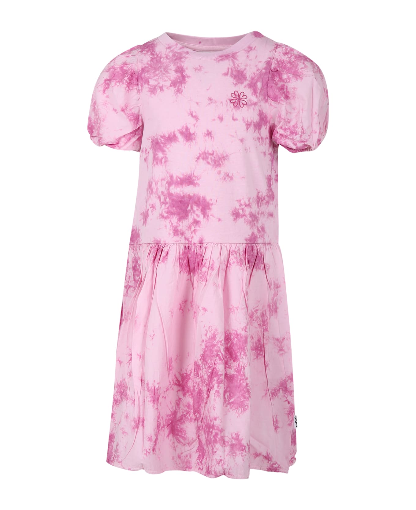 Molo Casual Pink Dress Chikako For Girl - Pink