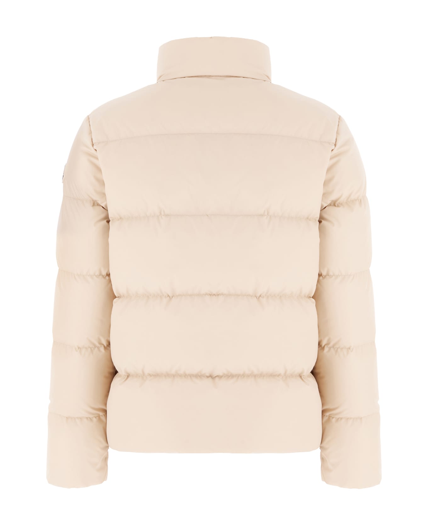 Moncler Pastel Pink Mauzun Polyester Down Jacket - Champagne