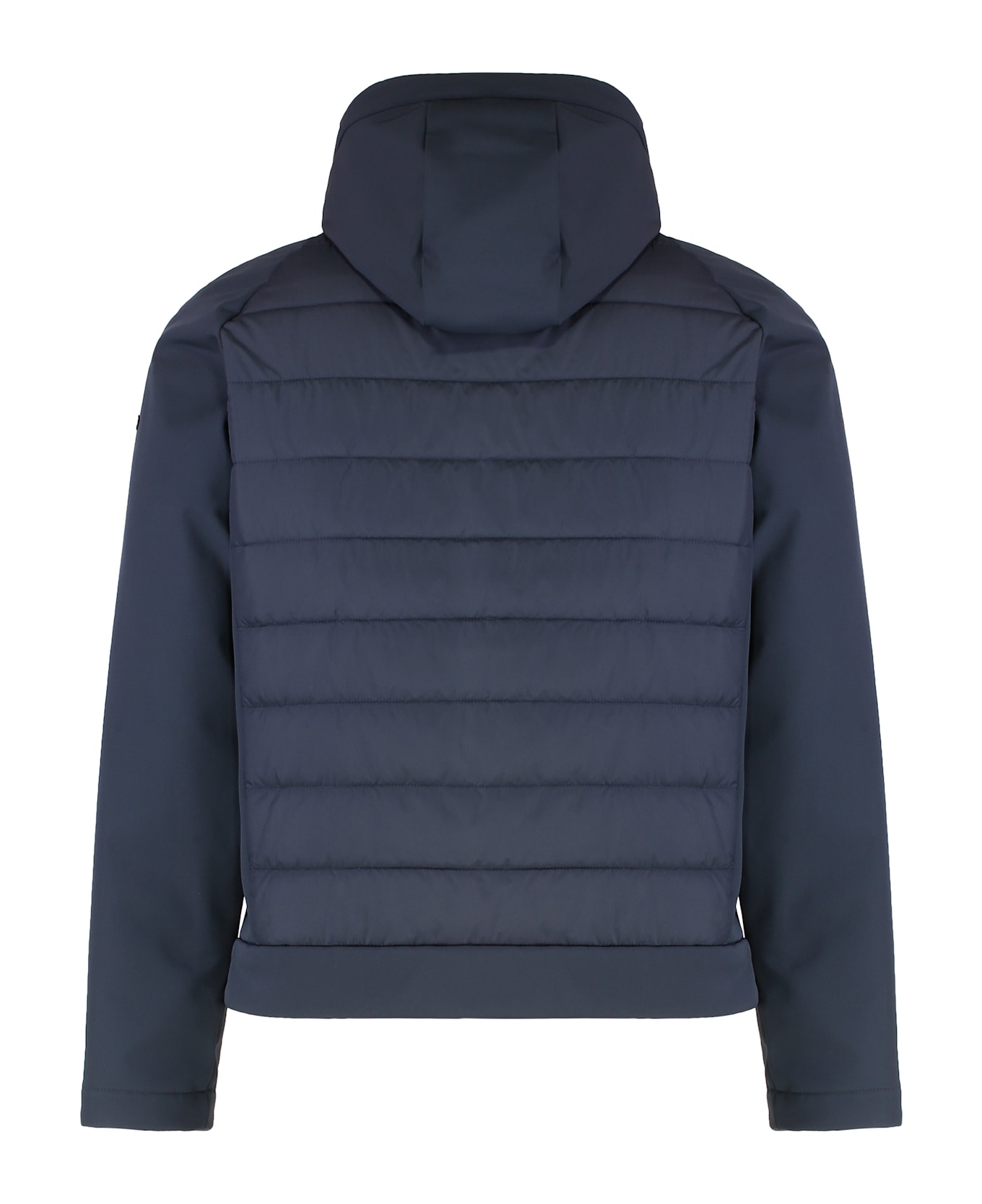 Paul&Shark Technical Fabric Hooded Jacket - blue