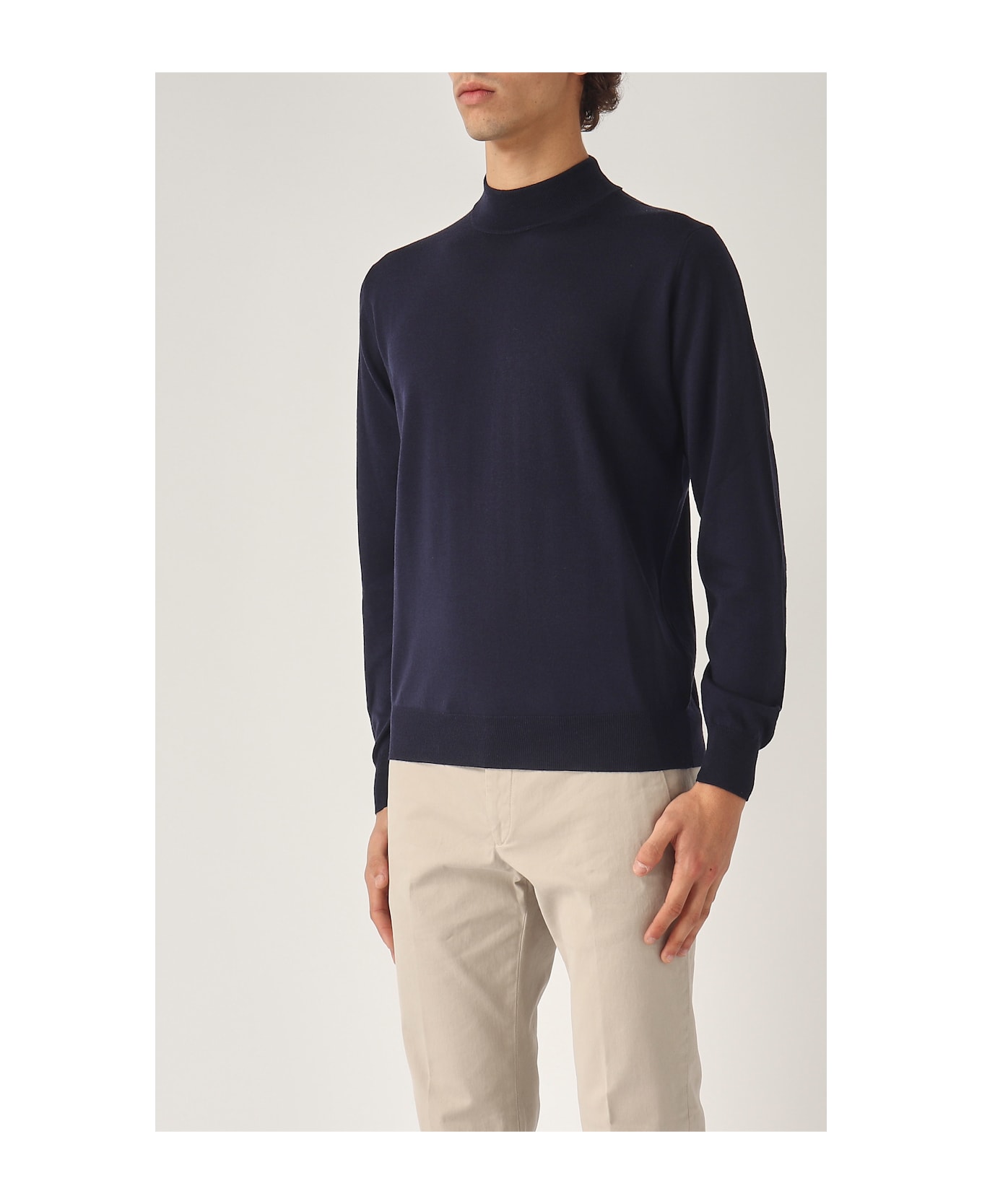 Filippo De Laurentiis Lupetto M/l Sweater - INDACO