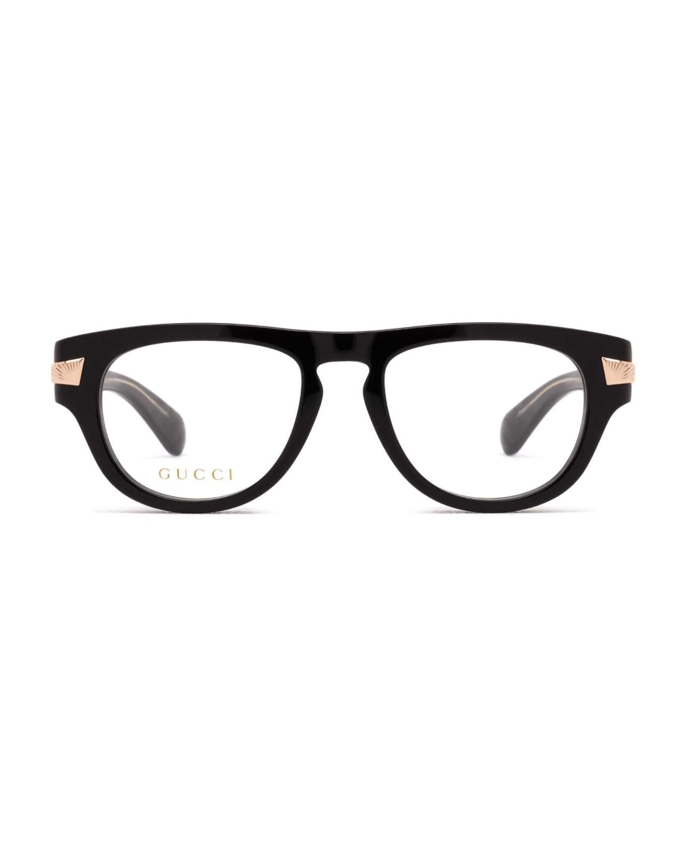 Gucci Eyewear Gg1519o Black Glasses - Black アイウェア