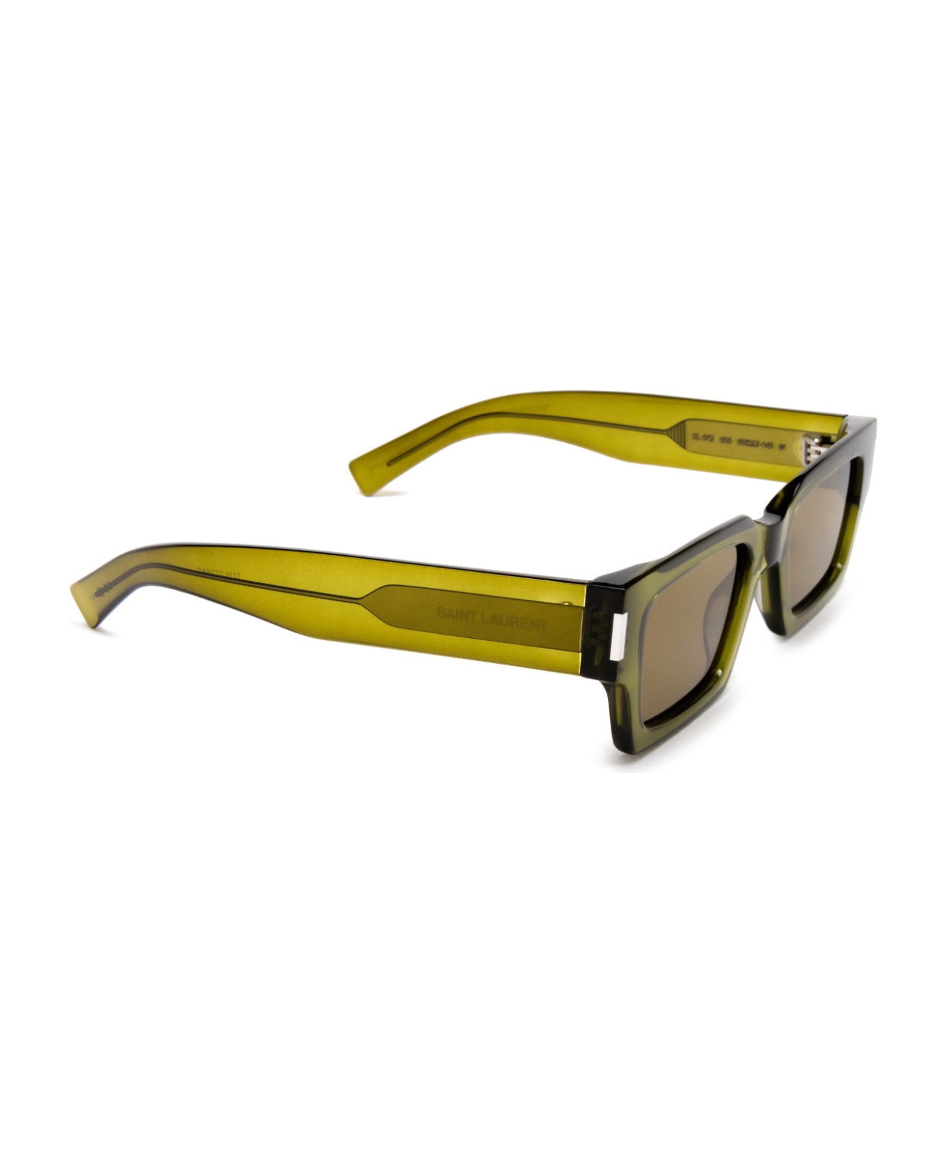 Saint Laurent Eyewear Sl 572 Green Sunglasses - Green