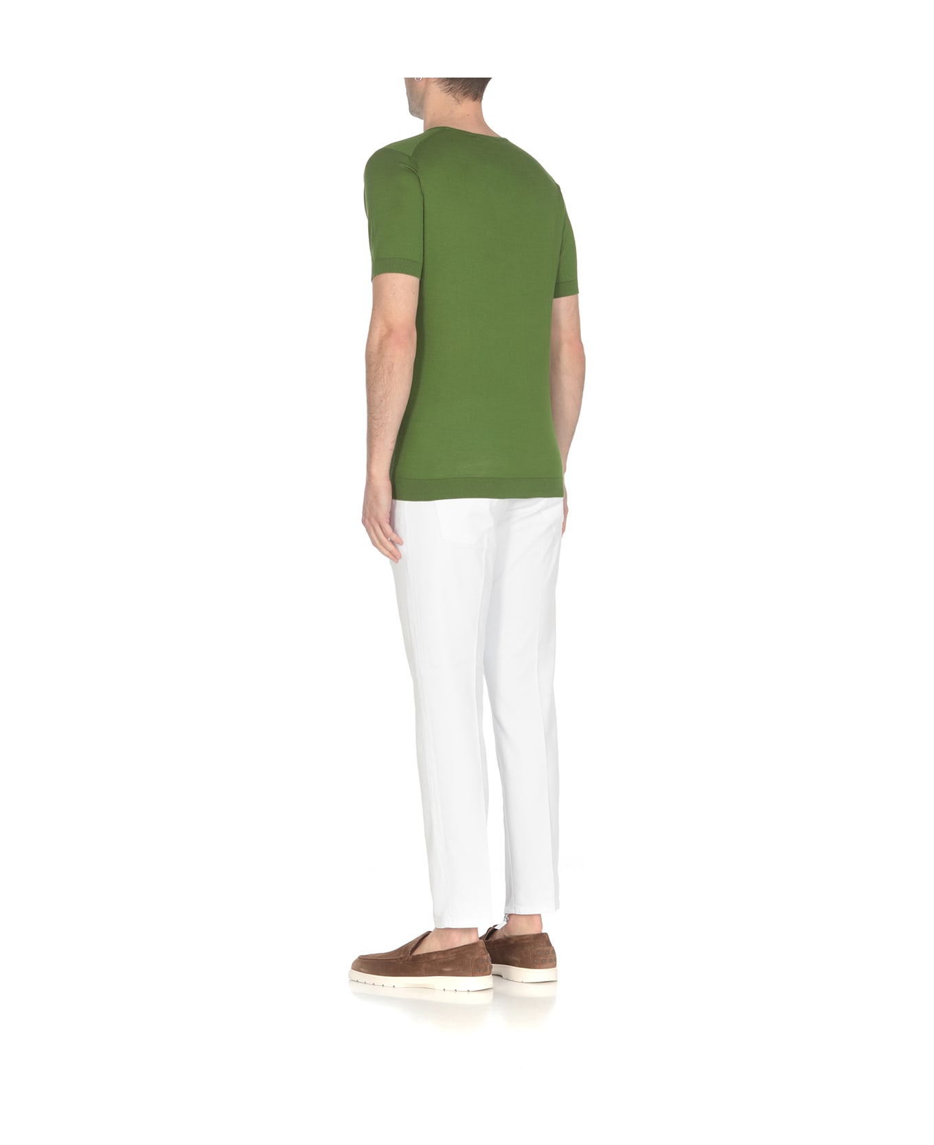 John Smedley Belden T-shirt - Green
