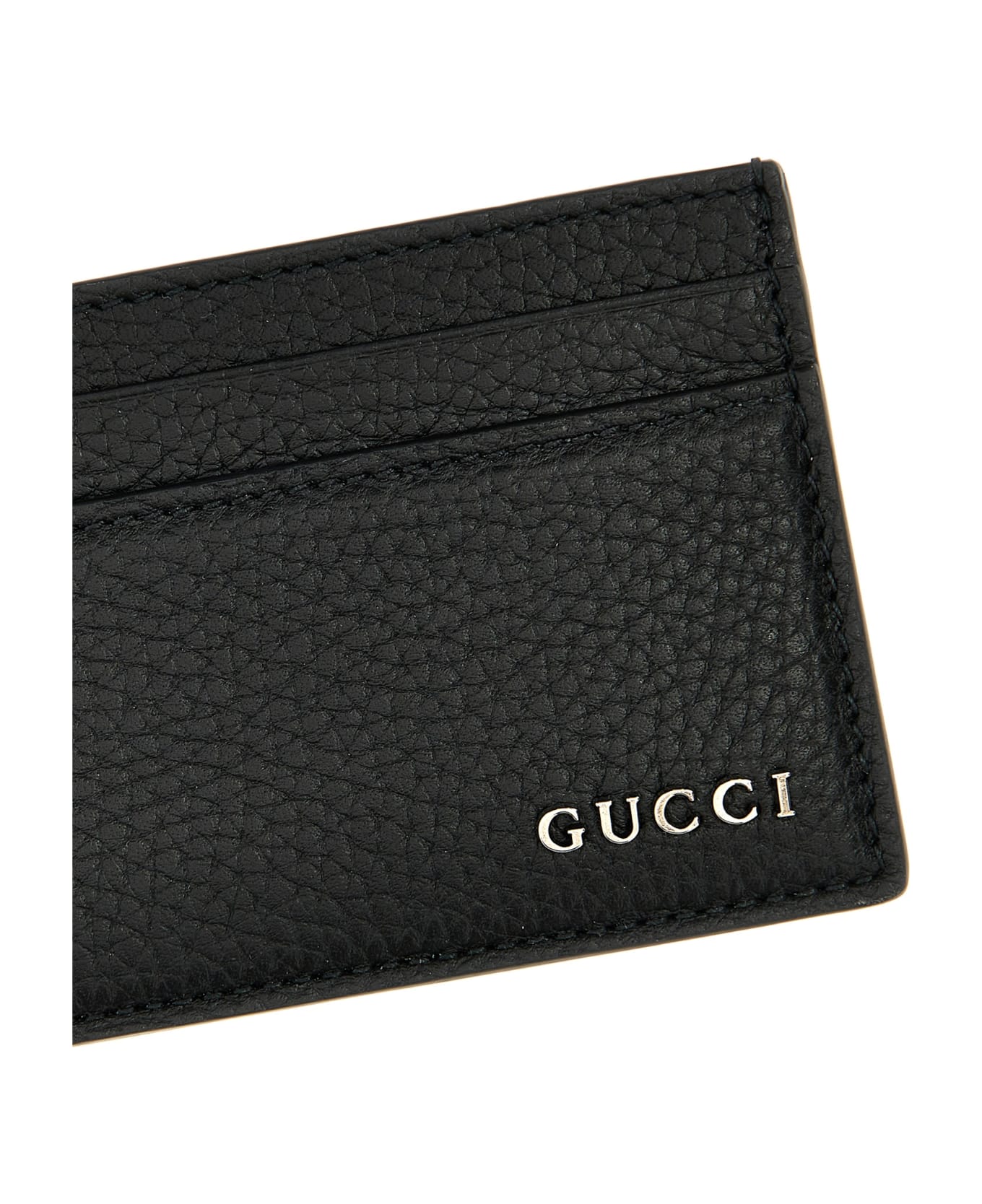 Gucci Logo Card Holder - Black