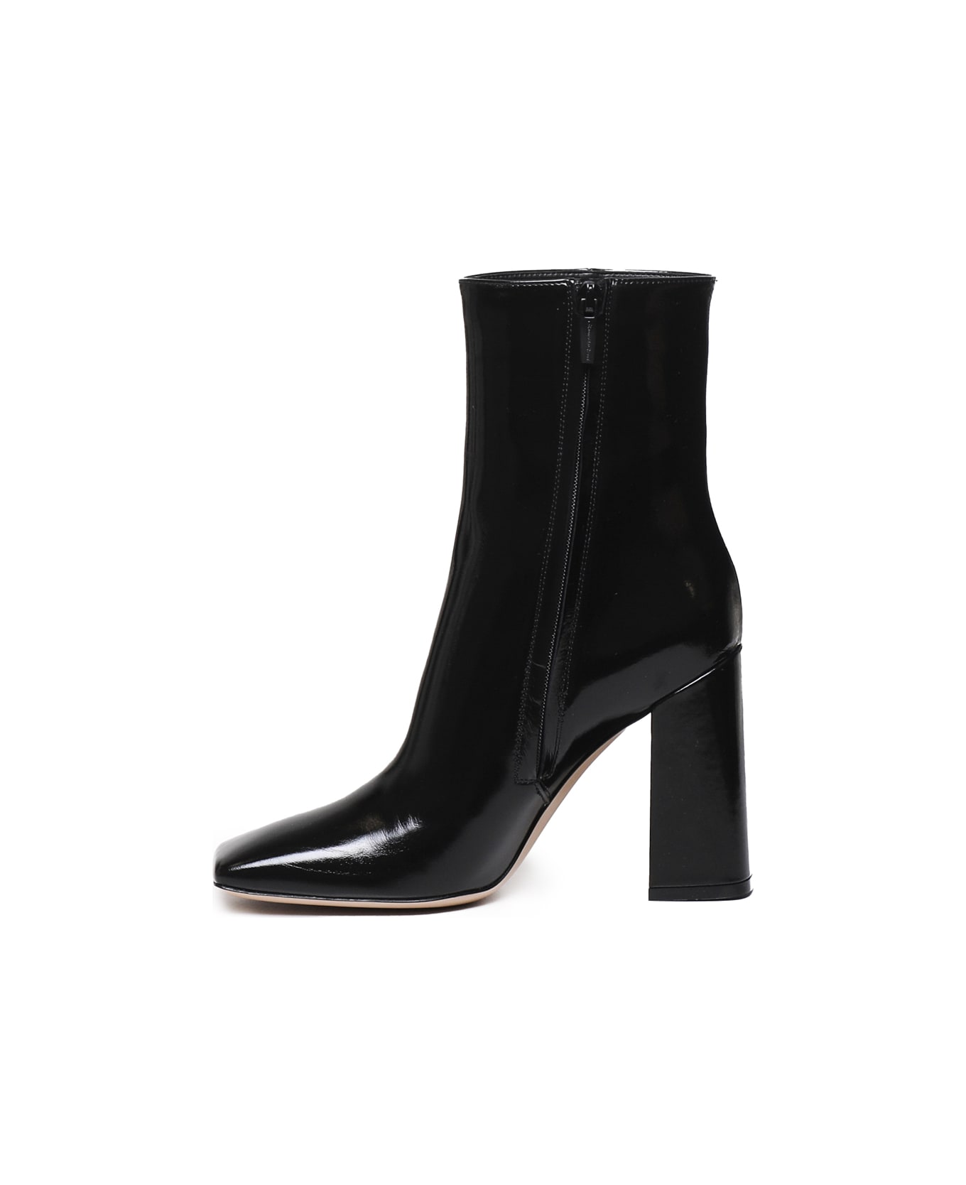 Gianvito Rossi Nuit Boots In Patent Leather - Black