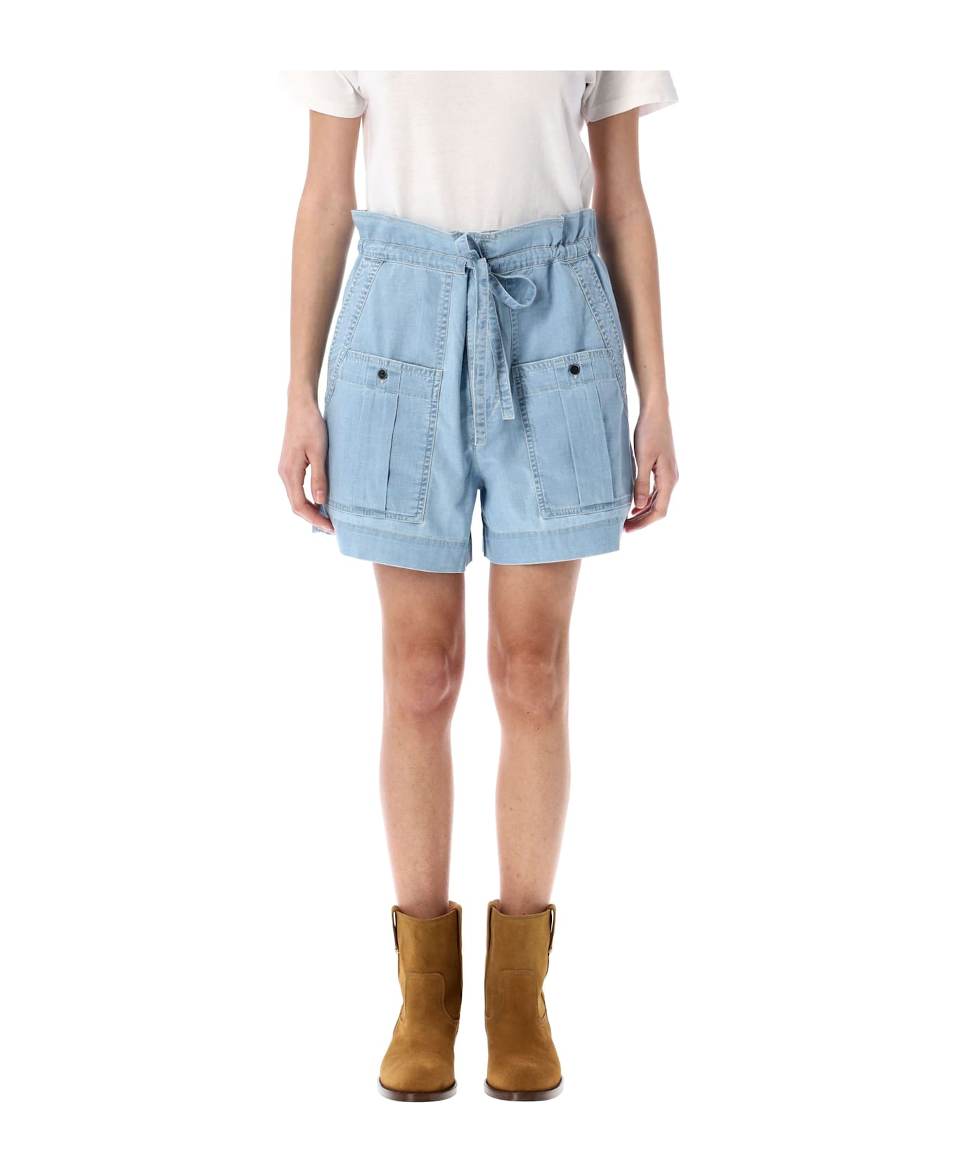 Marant Étoile Valdina Shorts - LIGHT BLUE