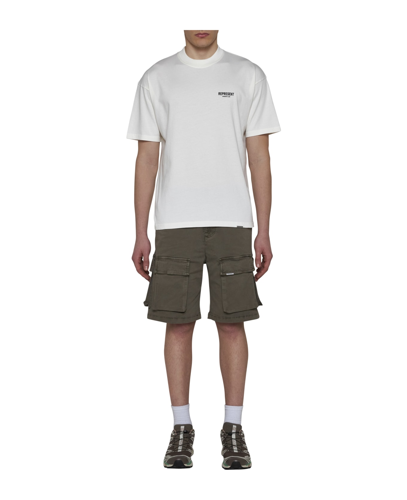 REPRESENT T-Shirt - Flat white