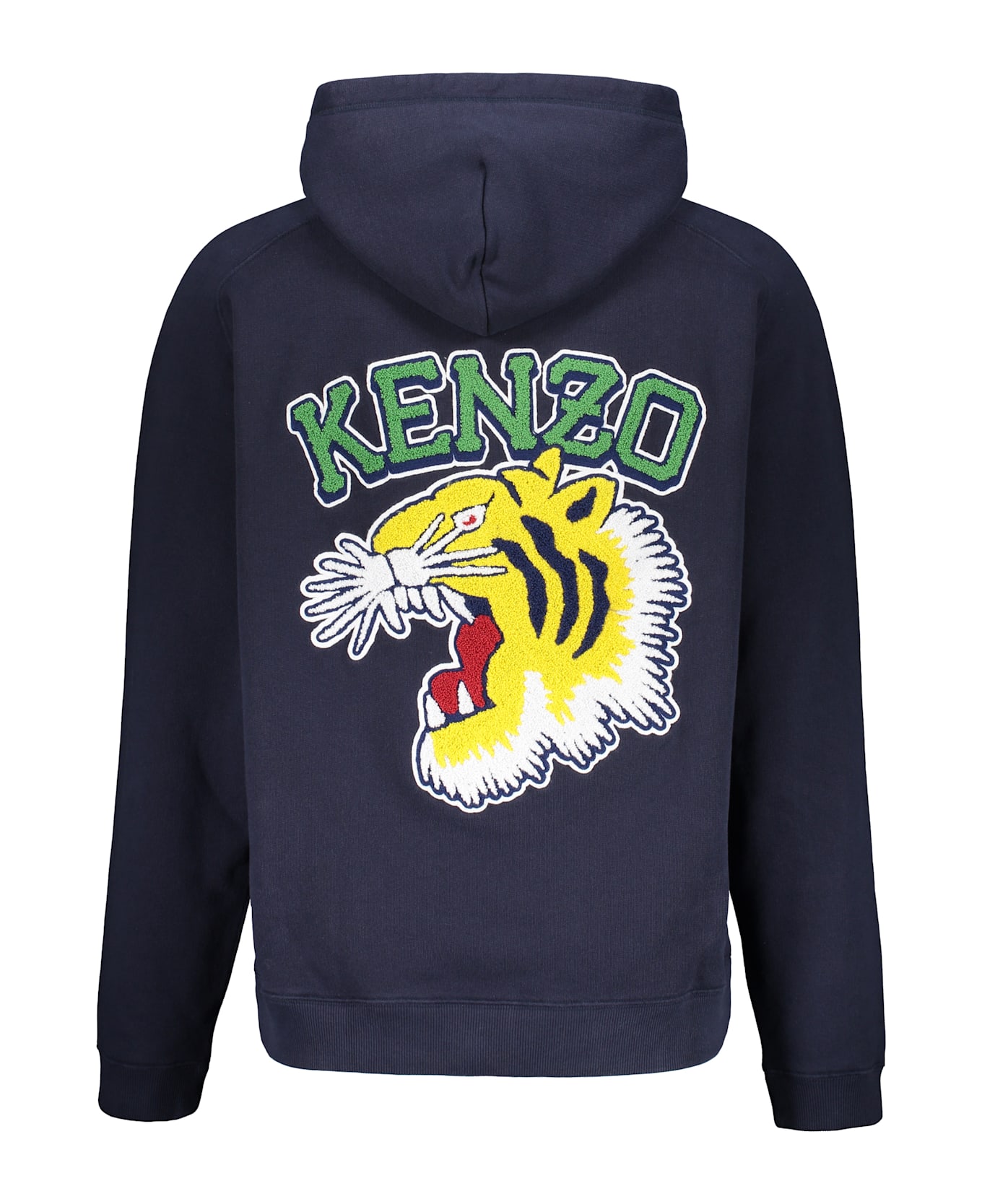 Kenzo Cotton Hoodie - blue