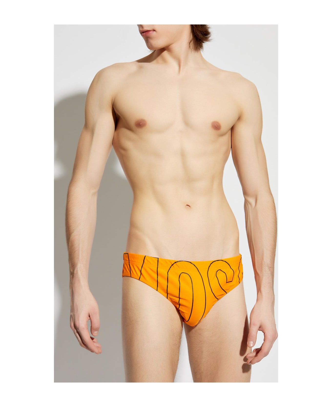 Moschino Swim Briefs - Orange