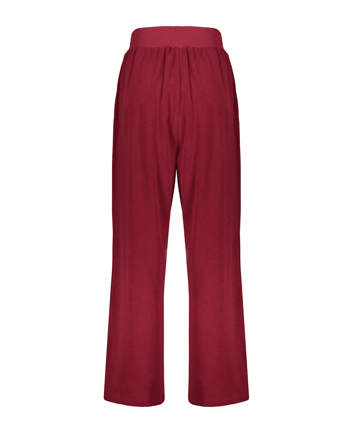 Kenzo Elasticated Waist Trousers - Burgundy