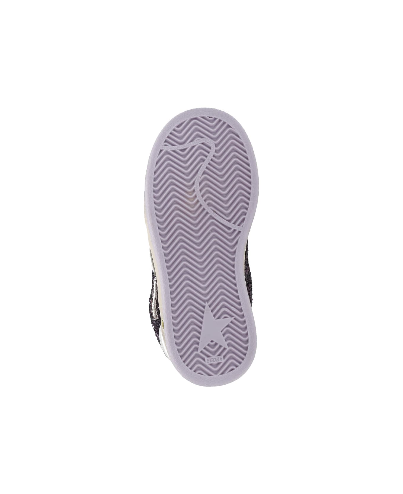 Golden Goose Ball Star Strap Sneakers - Purple