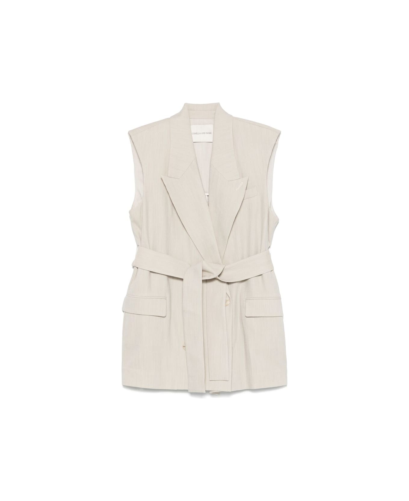 Camilla and Marc Waistcoat - NEUTRALS