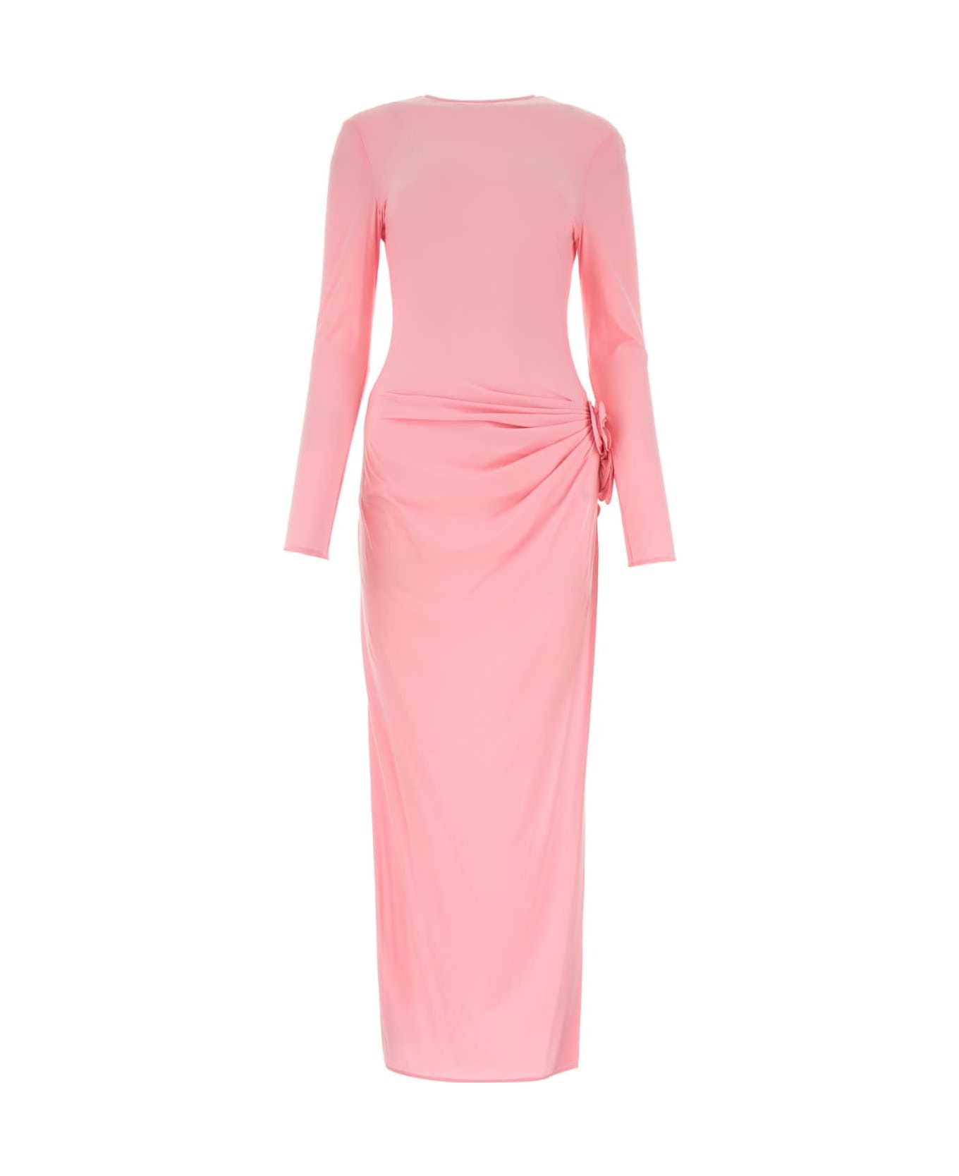 Magda Butrym Pink Jersey Dress - PINK