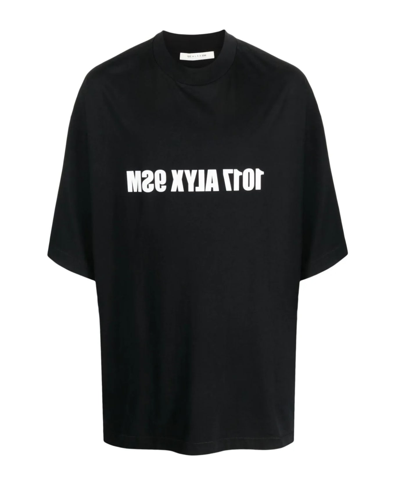 1017 ALYX 9SM Black Cotton T-shirt - Nero