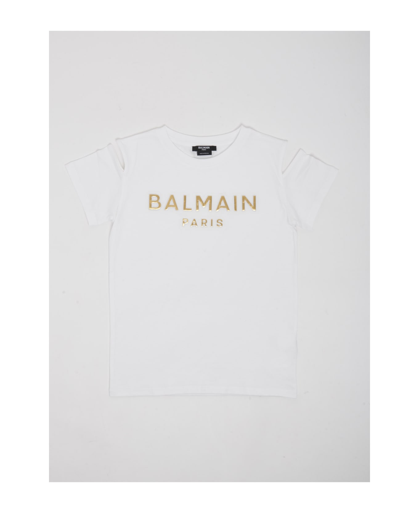 Balmain T-shirt T-shirt - BIANCO-ORO