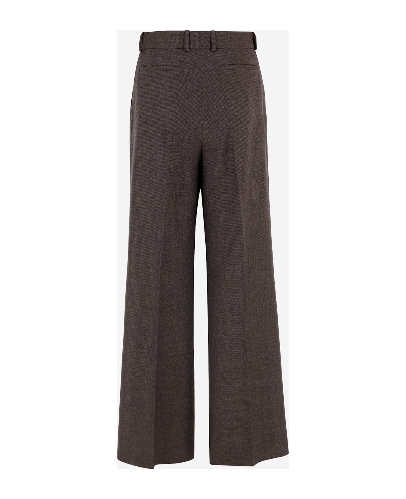 QL2 Mafalda Wool Trousers - Brown